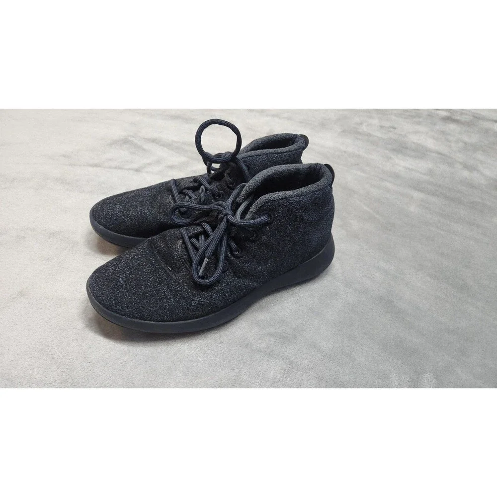 Allbirds Men's‎ Size 8 Blue Wool Piper Mids WPM Casual Shoes Sneakers